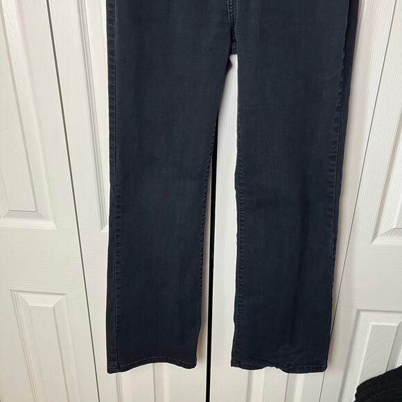 Levi's 512 Perfectly Slimming Bootcut Denim Jeans Black 12 M - Picture 7 of 13